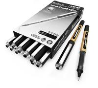 Uni-ball Eye UB-150-10 Large Encre Liquide Bille Stylos 1.0mm Paquet Noir De 12
