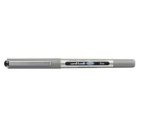 Uni Stylo roller Eye UB-157 bille moyenne - corps en polypropylène argenté encre noire