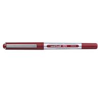 Uni Roller Eye Micro UB-150 bille fine de 0,5 mm - corps gris encre rouge