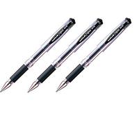 Uni-Ball Gel Impact UM-153 Black [Pack of 3] Broad 1.0mm Rollerball