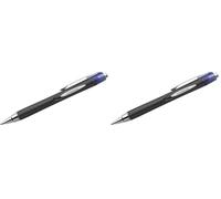 uni-ball Jetstream RT - Stylo - Encre gel rétractable Bleu - Ecriture 0,7 mm - Lot de 24