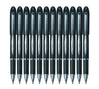 Uni-Ball Stylo à bille Jetstream Noir Lot de 12