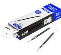 Uni-Ball Jetstream Sxn-210 Lot De 12 Recharges Pour Stylo Rétractable Pointe 1,0 Mm Encre Gel Encre Bleue