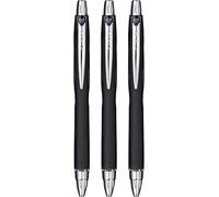 Uni-ball Jetstream SXN210 Stylo roller rétractable Noir Lot de 3 (Import Royaume Uni)
