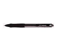 Uni-Ball – Stylo bille rétractable Laknock – 1,0 mm – Encre noire – Rechargeable