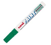 UNI-BALL Lot de 12 Marqueur permanent PAINT PX-20, vert foncé
