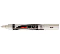 Uni-Ball Lot De 12 Marqueurs Craie Pointe Conique Moyenne Chalk Marker Pwe5m 1,8 - 2,5 Mm Blanc