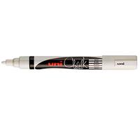 UNI-BALL Lot de 12 Marqueurs craie pointe conique moyenne CHALK Marker PWE5M 1,8 - 2,5 mm Blanc