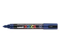 Uni-Ball Lot De 12 Marqueurs Pte Conique Moyenne Posca Pc5m 1,8 - 2,5mm Bleu Foncé