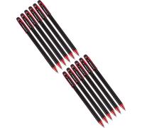 Uni-Ball Lot De 12 Rollers Encre Gel Jetstream 101 Sx101/10 Pointe Moyenne 1mm Rouge