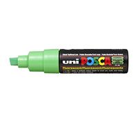UNI-BALL Lot de 2 Marqueurs Pte large biseautée POSCA PC8K 8mm Vert Fluo