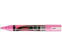 Uni-Ball Lot De 3 Marqueurs Craie Pte Conique Moyenne Chalk Marker Pwe5m 1,8 - 2,5mm Rose Fluo