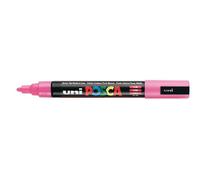UNI-BALL Lot de 3 Marqueurs peinture POSCA PC-5M, rose