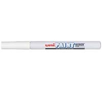 UNI-BALL Lot de 3 marqueurs permanent PAINT PX-203, blanc
