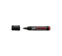UNI-BALL Lot de 3 Marqueurs PROCKEY PM122 Pointe conique moyenne 1,8-2,2mm Rouge