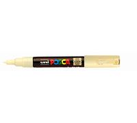 UNI-BALL Lot de 3 Marqueurs Pte conique extra-fine POSCA PC1MC 0,7 - 1mm Ivoire
