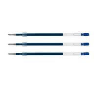 Uni-Ball Lot De 3 Recharges Pour Roller Encre Jetstream Sxrc1 Pointe Moy. 1mm Bleu