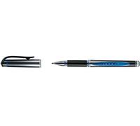 Uni Stylo à encre gel Gel Impact pointe large 1 mm avec zone de préhension - corps en plastique bleu encre bleue