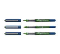 Uni-Ball Lot De 3 Stylos Roller Eye Ub157 Ocean Care 0.7, Vert