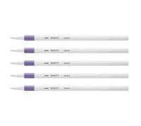 Uni-Ball Lot De 5 Feutres Dessin Et Ecriture Fine 0,4 Mm Emott 34 - Lilas