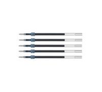 Uni-Ball Lot De 5 Recharges Pour Roller Encre Jetstream Sxr10 Poite Moyenne 1mm Bleu
