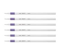 Uni-Ball Lot De 6 Feutres Dessin Et Ecriture Fine 0,4 Mm Emott 34 - Lilas