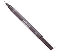 Uni-Ball Lot De 6 Feutres Technique Pin 05200 Gf Pte 0,5 Mm Gris Foncé