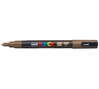 UNI-BALL Marqueur Pte conique fine POSCA PC3M 0,9 - 1,3mm Marron