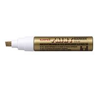 Uni-Ball - Marqueur à Peinture Paint PX-30 à biseautée, doré | Pointe en biseau de 4 à 8,5 mm pour les grandes surfaces, résistante à l'eau et à la lumière