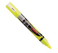 Uni Marqueur de craie 140020000 pour pointes de balles de 1,8 à 2,5 mm Jaune fluorescent
