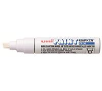 Uni-Ball Marqueur peinture indélébile PX-30 – Pointe biseautée – Blanc