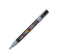 Uni-Ball Marqueur Peinture Posca (Pc-3m), Gris