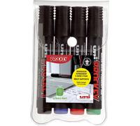uni-ball Marqueur permanent PROCKEY (PM 122/4) étui de 4 pièces