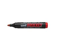 Uni-Ball Marqueur Prockey PM122 – pointe ogive 1,8 mm – permanent – Rouge