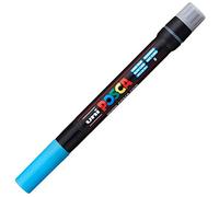 UNI-BALL Marqueur pinceau Brush POSCA PCF350 1-10mm Bleu Clair