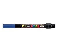UNI-BALL Marqueur pinceau Brush POSCA PCF350 1-10mm Bleu Foncé