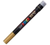 UNI-BALL Marqueur pinceau Brush POSCA PCF350 1-10mm Or