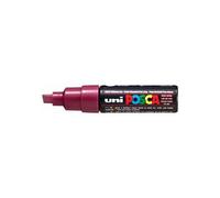 Posca Marqueur PC8K - Pointe large biseautée 8 mm - Lie-de-vin - 1 unité