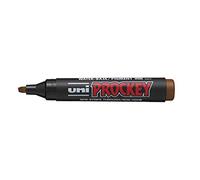 UNI-BALL Marqueur PROCKEY PM126 Pte biseautée large 5,7mm Marron