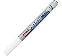 UNI-BALL Marqueur Pte calibrée extra-fine PAINT Marker PX203 0,5-0,7mm Argent
