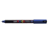 Uni-Ball Posca – Marqueur pointe calibrée extra-fine – Bleu foncé