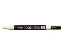 UNI-BALL Marqueur Pte conique fine POSCA PC3M 0,9-1,3mm Ivoire