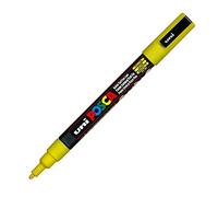 UNI-BALL Marqueur Pte conique fine POSCA PC3M 0,9-1,3mm Jaune