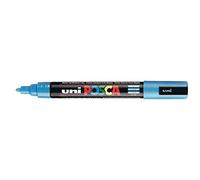 Uni Posca Marqueur de peinture PC-5M Pointe conique 2,5 mm Bleu clair