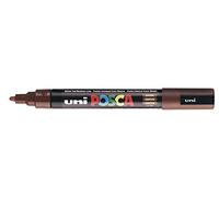 UNI-BALL Marqueur Pte conique moyenne POSCA PC5M 1,8-2,5mm Marron