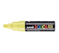 UNI-BALL Marqueur Pte large biseautée POSCA PC8K 8mm Jaune