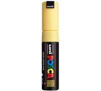 Posca Marqueur PC8K Pointe large biseautée 8 mm Jaune paille