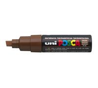 POSCA UNI-BALL Marqueur Pte large biseautée PC8K 8mm Marron