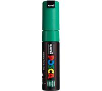 UNI-BALL Marqueur Pte large biseautée POSCA PC8K 8mm Vert Foncé