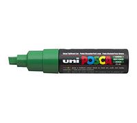 Posca Marqueur peinture PC-8K Pointe large biseautée 8 mm Opaque Vert foncé